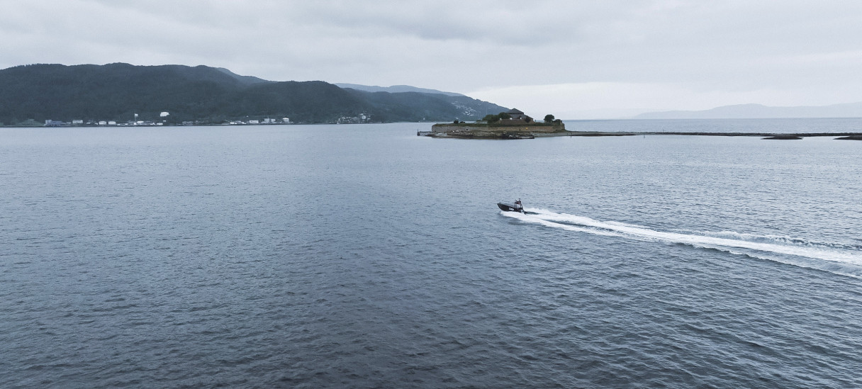 USV outside of Trondheim